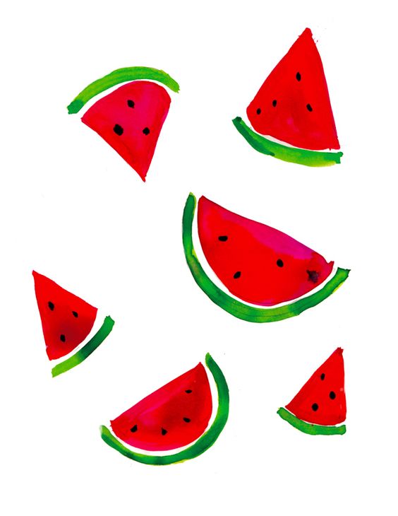 ilustração melancia